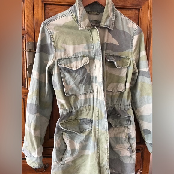 Levi’s Camo Utility Jacket Size Small - Picture 7 of 12